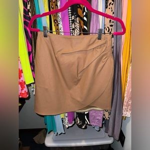 Abercrombie & Fitch Vegan Leather Skirt Size S